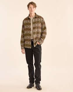 MEN'S DOUBLESOFT MESILLA MARSHALL SHIRT IN BROWN MULTI image number 1