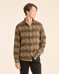 ALTERNATE VIEW OF MEN'S DOUBLESOFT MESILLA MARSHALL SHIRT IN BROWN MULTI image number 4