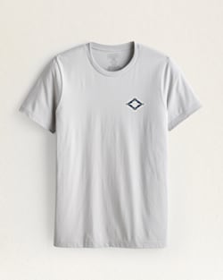 MEN'S SALTILLO SUNSET GRAPHIC TEE IN GREY/WHITE image number 1