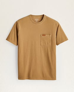 MEN'S SHORT-SLEEVE DESCHUTES POCKET TEE IN GOLD image number 1