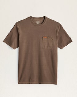 MEN'S SHORT-SLEEVE DESCHUTES POCKET TEE IN ASH BROWN image number 1