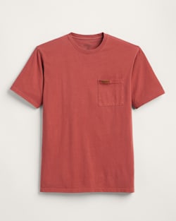 MEN'S SHORT-SLEEVE DESCHUTES POCKET TEE IN BRICK RED image number 1