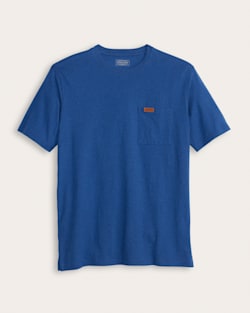 MEN'S SHORT-SLEEVE DESCHUTES POCKET TEE IN BLUE HEATHER image number 1