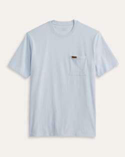 MEN'S SHORT-SLEEVE DESCHUTES POCKET TEE IN LIGHT BLUE image number 1