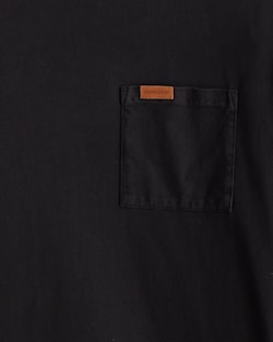 ALTERNATE VIEW OF MEN'S LONG-SLEEVE DESCHUTES POCKET TEE IN BLACK image number 2