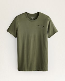 MEN'S NEHALEM CIRCLE GRAPHIC TEE IN MILITARY GREEN/MULTI image number 1