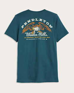 MEN'S EAGLE GRAPHIC TEE IN ATLANTIC/MULTI image number 1