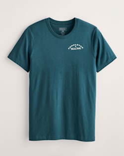 ALTERNATE VIEW OF MEN'S EAGLE GRAPHIC TEE IN ATLANTIC/MULTI image number 2