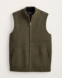 MEN'S SHETLAND COLLECTION SWEATER VEST IN CAMO HEATHER image number 1