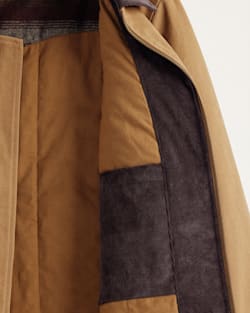 ALTERNATE VIEW OF MEN'S TAHOMA CANVAS TRUCKER JACKET IN SADDLE image number 5