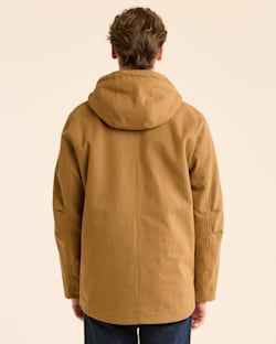 ALTERNATE VIEW OF MEN'S BROTHERS HOODED TIMBER CRUISER IN SADDLE image number 3