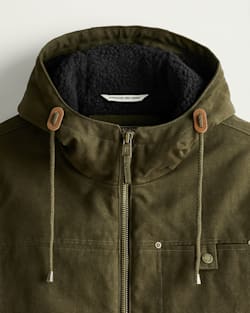 ALTERNATE VIEW OF MEN'S BROTHERS HOODED TIMBER CRUISER IN DARK OLIVE image number 2