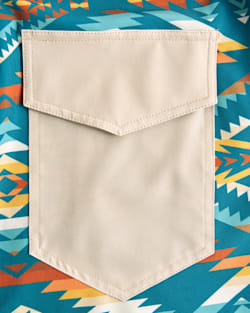 ALTERNATE VIEW OF BIRDWELL X PENDLETON WRIGHT HYBRID BOARDSHORTS IN TURQUOISE SUMMERLAND image number 4