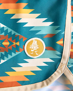 ALTERNATE VIEW OF BIRDWELL X PENDLETON WRIGHT HYBRID BOARDSHORTS IN TURQUOISE SUMMERLAND image number 5