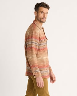 ALTERNATE VIEW OF MEN'S DOUBLESOFT DRIFTWOOD SHIRT IN TAN BEACON ROCK image number 3