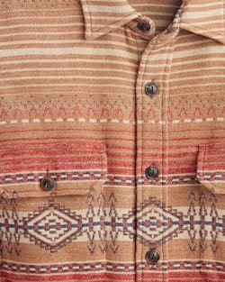 ALTERNATE VIEW OF MEN'S DOUBLESOFT DRIFTWOOD SHIRT IN TAN BEACON ROCK image number 6