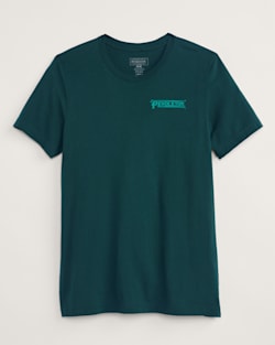 ALTERNATE VIEW OF MEN'S SALMON FALLS GRAPHIC TEE IN FOREST/GREEN image number 2
