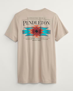 MEN'S ICON LOGO GRAPHIC TEE IN TAN/MULTI image number 1