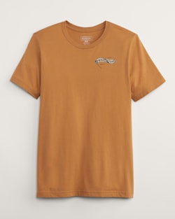ALTERNATE VIEW OF MEN'S RODEO FLAG GRAPHIC TEE IN TOAST/BLACK image number 2