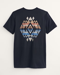 MEN'S AGATE BEACH GRAPHIC TEE IN VINTAGE BLACK/MULTI image number 1