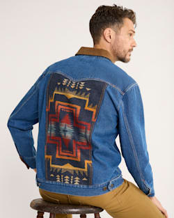 MEN'S CULVER DENIM JACKET IN HARDING STAR image number 1