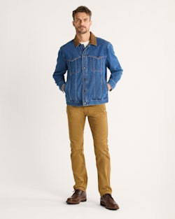 ALTERNATE VIEW OF MEN'S CULVER DENIM JACKET IN HARDING STAR image number 2