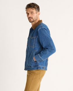 ALTERNATE VIEW OF MEN'S CULVER DENIM JACKET IN HARDING STAR image number 3