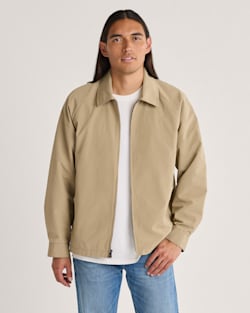 MEN'S LEON WINDBREAKER IN LIGHT TAN image number 1