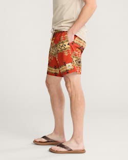 ALTERNATE VIEW OF HIGHLAND PEAK SHORESIDE PACK-N-GO SWIM TRUNKS IN HIGHLAND PEAK image number 4