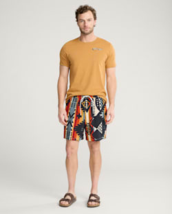 ALTERNATE VIEW OF NEHALEM SHORESIDE PACK-N-GO SWIM TRUNKS IN NEHALEM image number 2