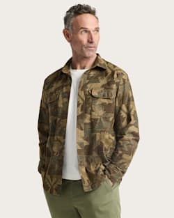 MEN'S TANNER TWILL CAMO SHIRT IN WILD CAMO image number 1