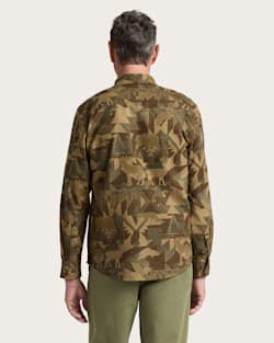 ALTERNATE VIEW OF MEN'S TANNER TWILL CAMO SHIRT IN WILD CAMO image number 2