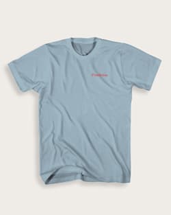 ALTERNATE VIEW OF MEN'S FRESHWATER FISHING GRAPHIC TEE IN LIGHT BLUE/MULTI image number 2