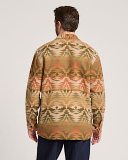 ALTERNATE VIEW OF SEDONA COTTON CHAMOIS DRIFTWOOD SHIRT IN OLIVE image number 2