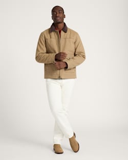 ALTERNATE VIEW OF MEN'S CARSON CITY CANVAS RANCH COAT IN OLD OAK image number 6