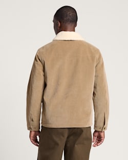 ALTERNATE VIEW OF MEN'S SEABECK CORDUROY TRUCKER JACKET IN OLD OAK image number 2
