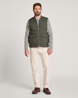 ALTERNATE VIEW OF MEN'S WILDWOOD REVERSIBLE VEST IN NORTHWEST TREES image number 2