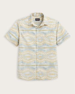 MEN'S SHORELINE COTTON SHIRT IN BLUE SUNSET PASS image number 1
