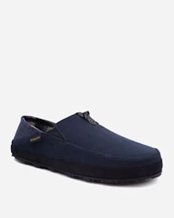 ALTERNATE VIEW OF MEN'S DAY DROPHEEL SLIPPERS IN NAVY HEATHER image number 2