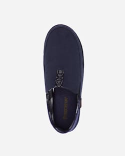 ALTERNATE VIEW OF MEN'S DAY DROPHEEL SLIPPERS IN NAVY HEATHER image number 3