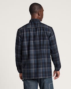 ALTERNATE VIEW OF MEN'S BOBBY RUIZ X PENDLETON BOARD SHIRT IN SLATE MULTI PLAID image number 2