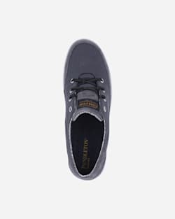 ALTERNATE VIEW OF MEN'S PINOLE BLUFF CANVAS SNEAKERS IN STEEL GREY image number 3