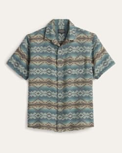 MEN'S SHORT-SLEEVE DOUBLESOFT GATEWAY SHIRT IN BLUE BRIDGE CREEK image number 1
