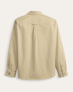 ALTERNATE VIEW OF MEN'S TWILL WORK SHIRT IN TAN/BRIDGE CREEK image number 2