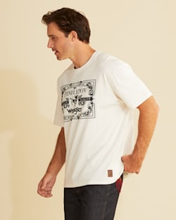 ALTERNATE VIEW OF WRANGLER X PENDLETON MEN'S SHORT-SLEEVE LOGO TEE IN TOFU image number 2