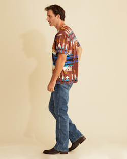 ALTERNATE VIEW OF WRANGLER X PENDLETON MEN'S SHORT-SLEEVE PRINTED TEE IN BROWN MULTI image number 2