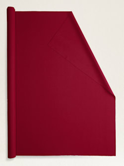 MELTON FABRIC IN RED image number 1