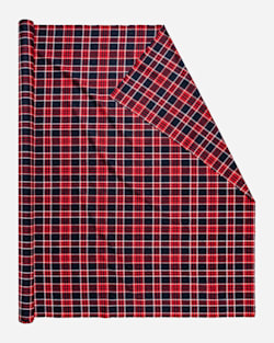 UMATILLA PLAID FABRIC IN NAVY/RED image number 1