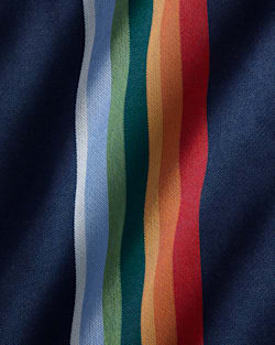 ALTERNATE VIEW OF SUNBRELLA CRATER LAKE FABRIC IN NAVY image number 2