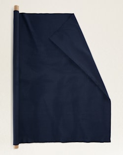 LAMBSWOOL TWILL FABRIC IN NAVY image number 1